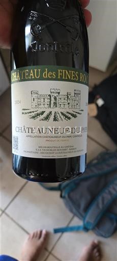 Rhônevallei Châteauneuf-du-Pape Château Des Fines Roches 2024