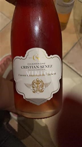 Champagne Champagner Cristian Senez Commando Hubert Ohne Jahrgang