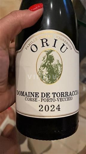 Corsica Porto-Vecchio Domaine Torraccia Oriu 2024