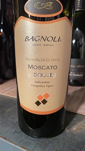 Lombardia Oltrepò Pavese Bagnoli Societa' Agricola Moscato Dolce Frizzante 2023