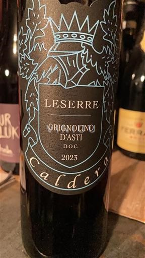 Piémont Grignolino d'Asti Leserre Caldera 2023