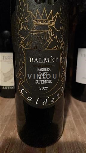 Piémont Barbera d'Asti Cantina Caldera Balmèt 2022