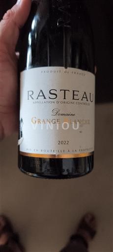 Vallée du Rhône Rasteau Domaine Grange Blanche 2022
