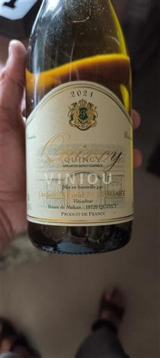 Údolí Loiry Quincy Domaine David Raimbault 2021