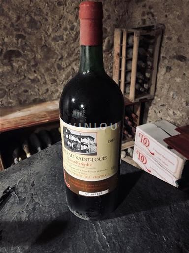 Bordeaux Saint-Estèphe Château Saint-Louis 1985