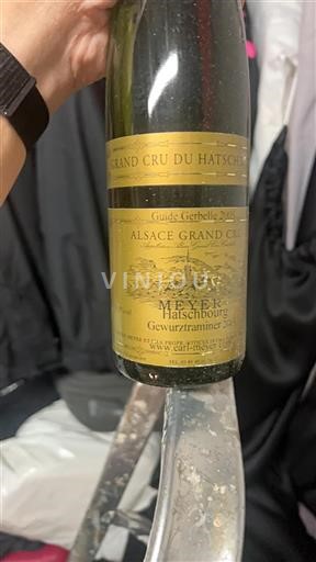 Elzas Alsace Grand Cru Grand Cru Meyer Hatschbourg Gewurztraminer 2003