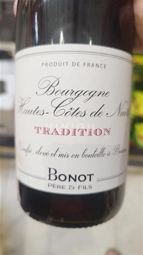 Burgundsko Hautes Côtes de Nuits Bonot Père & Fils Tradition Neročník