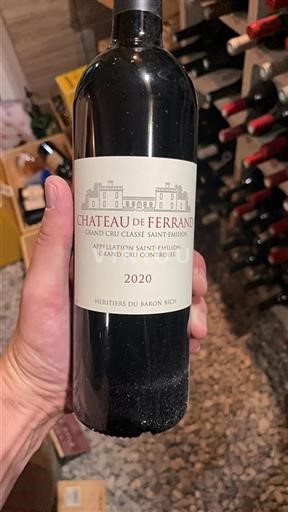 Bordeaux Saint-Émilion Grand Cru Château Ferrand 2020