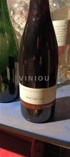 Bourgogne Mercurey Domaine La Monette 2018