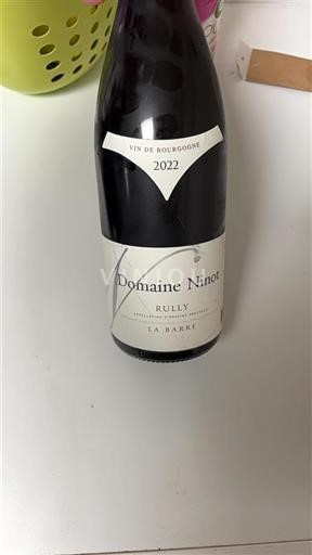 Bourgondië Rully Domaine Ninot La Barre 2022