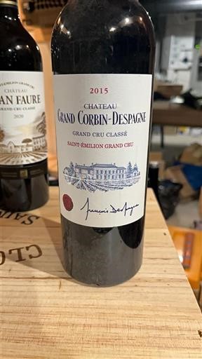 Bordeaux Saint-Émilion Grand Cru Classé Château Grand Corbin-Despagne 2015
