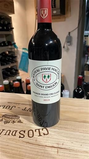 Bordeaux Saint-Émilion Grand Cru Château Pavie Macquin 2019