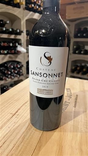 Bordéus Saint-Émilion Grand Cru Château Sansonnet 2019