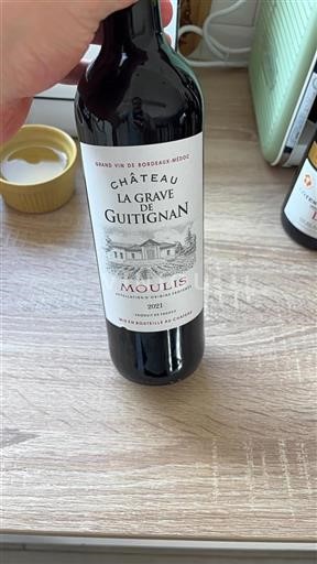 Bordeaux Ikke specificeret Château La Grave de Guitignan 2021