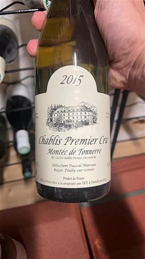 Bourgogne Chablis Premier Cru Pascal Moreau Montée de Tonnerre 2015
