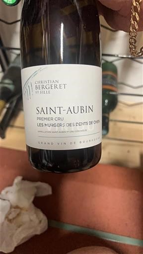 Borgogna Saint-Aubin Premier Cru Christian Bergeret et Fille 2022