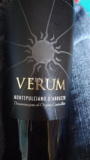 Abruzzes Montepulciano d'Abruzzo Verum 2023