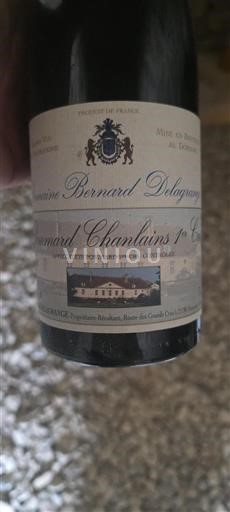 Bourgogne Pommard Premier Cru Domaine Bernard Delagrange Chanlains 1er Cru 2012