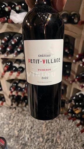 Bordeaux Pomerol Château Petit-Village 2022