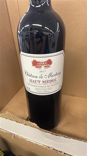 Bordeaux Haut-Médoc Château Martiny 2017