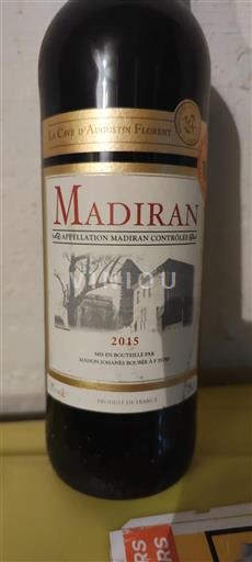 Sud-Ovest Madiran La Cave Augustin Florent 2015