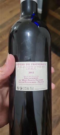 Provence Côtes-de-Provence Les vignerons du Mont Sainte-Victoire 2012