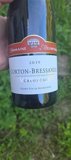 Bourgogne Corton-Bressandes Grand Cru Domaine Meuneveaux 2019