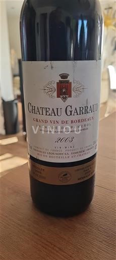 Bordeaux Lalande-de-pomerol Château Garraud 2003