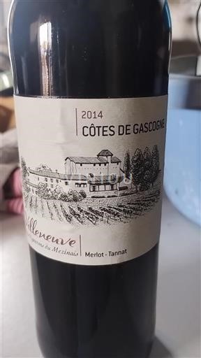 South West Côtes de Gascogne Villeneuve 2014