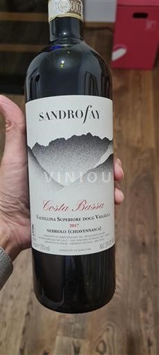 Lombardia Valtellina Superiore Sandro Fay Costa Bassa 2017