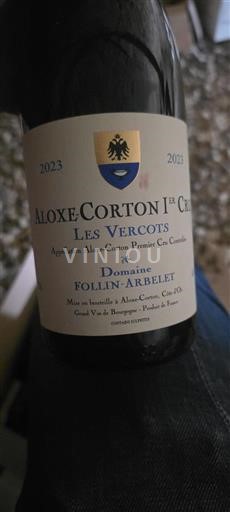 Borgonha Aloxe-Corton Premier Cru Domaine Follin-Arbelet Les Vercots 2023