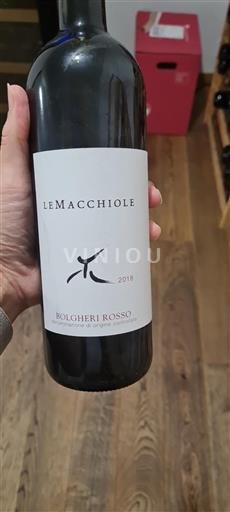 Toscana Non specificato Le Macchiole 2018