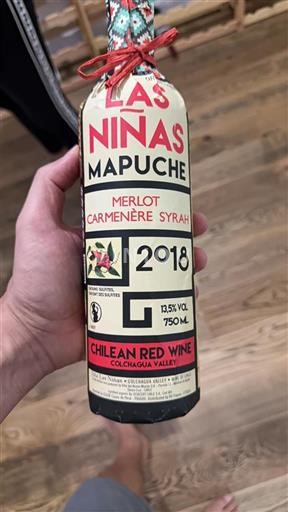 Colchagua Valley Not Specified Viña Las Niñas Mapuche 2018