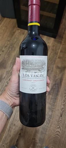 Vin Rouge sec Cabernet Sauvignon Los Vascos 2015 Chili Maipo Valley Maipo Central