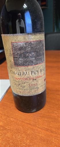 Bordeaux Saint-Émilion Grand Cru Château Puy-Razac 1990