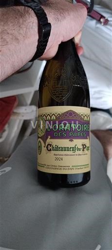 Vallée du Rhône Châteauneuf-du-pape L'Oratoire des Papes 2024