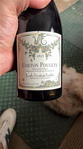 Burgundy Corton Grand Cru Franck & Véronique Escoffier Corton Pougets 2023