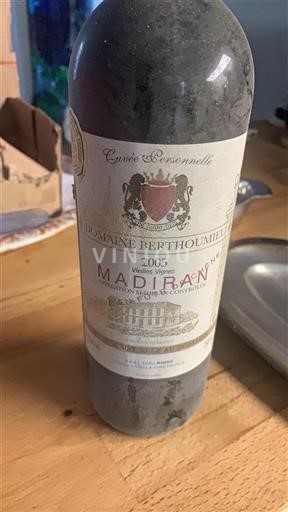 Sud-Ouest Madiran Domaine Berthoumieu Personnelle 2005