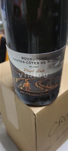 Bourgondië Hautes Côtes de Nuits Pinot Gris 2020