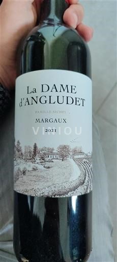 Bordeaux Margaux Angludet La Dame d'Angludet 2021
