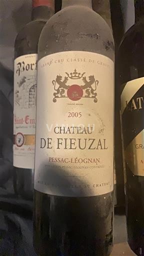 Bordeaux Pessac-Léognan Grand Cru Château Fieuzal 2005
