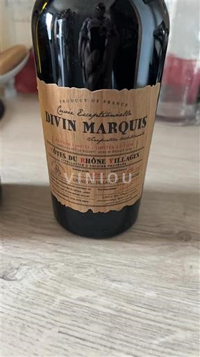 Vallée du Rhône Côtes-du-rhône-villages Divin Marquis Cuvée Exceptionnelle 2020