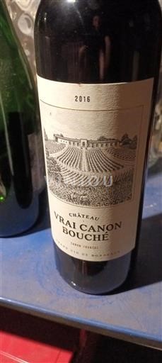 Bordeaux Canon-Fronsac Vrai Canon Bouché 2016