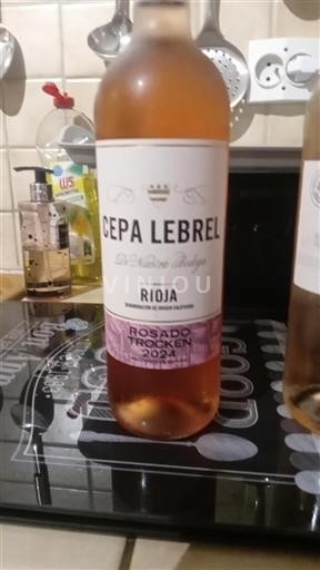 Vin Rosé sec Rosado Trocken Cepa Lebrel 2024 Espagne La Rioja Rioja DO