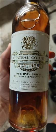 Bordeaux Barsac Premier Cru Château Coutet 2003