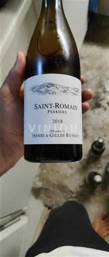 Burgundy Saint-Romain Domaine Henri & Gilles Buisson Perrière 2018