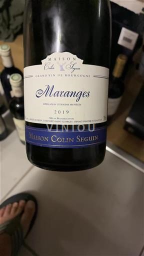 Bourgogne Maranges Grand Cru Maison Colin Seguin 2019