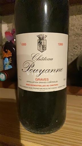 Bordeaux Graves Château Pouyanne 1999