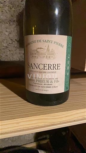 Loirevallei Sancerre Domaine Saint Pierre 2004