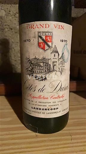 Zuidwest-Frankrijk Côtes-de-duras Landerecoop 1970